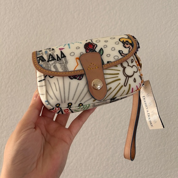 Dooney & Bourke Vintage Disney Flap Wristlet, Collectors Item, RARE, NWT - Picture 4 of 15